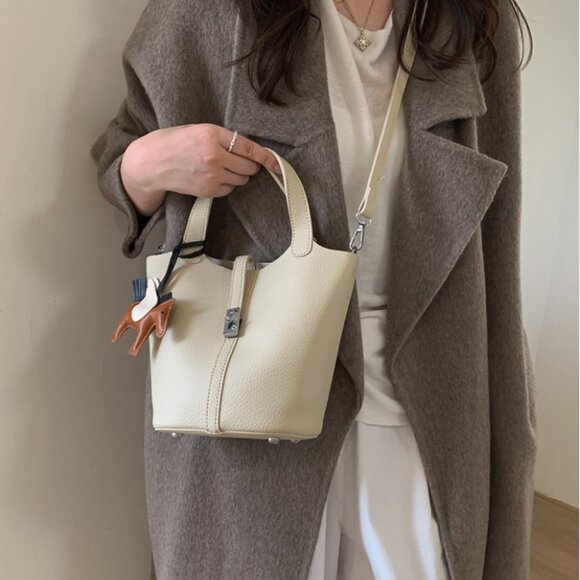 Classic Mini Top Handle Bucket Bag - Picture 2 of 3